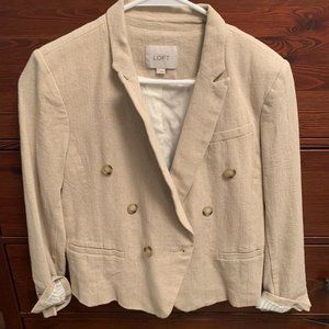 Loft Casual Beige Blazer